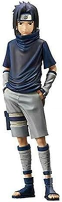 Banpresto bp35780 poupée shinobi naruto grandista - figurine uchiha sasuke n° 2, multicolore