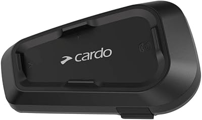 Casque de communication bluetooth cardo system spirit - noir, paquet de 1