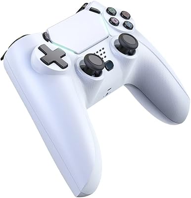 Contrôleur de jeu sans fil ejarl compatible avec p-s4 slim avec double