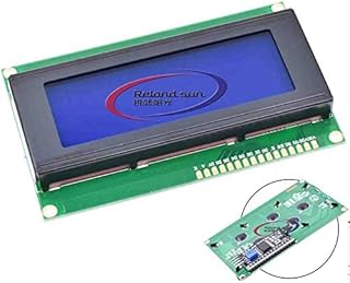 Lcd2004 lcd hd44780 2004 4x20 série lcd panneau d'affichage de personnalité noir fond