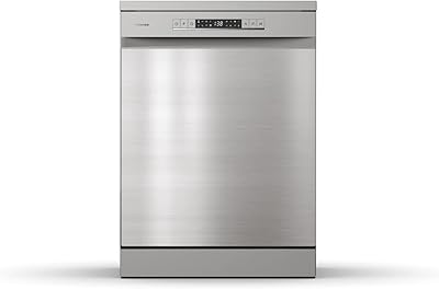 Lave-vaisselle autoportant hisense hs622e90x, 13 réglages et 8 programmes d'économie d'eau et d'énergie