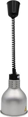 Lampe chauffante commerciale pour aliments de 19 cm, lampe chauffante pour buffet