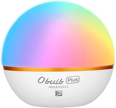 Olight obulb plus lampe orbe led multicolore rechargeable 7 modes veilleuses de table