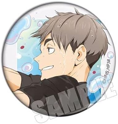Anime haikyuu hinata shoyo kei tsukishima kozume kenma fiɡure 58mm badge broche ronde