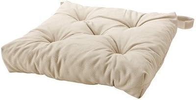 Coussin de chaise ikea malinda, beige clair, 40/35 x 38 x 7 cm