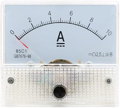 Compteur de courant analogique, voltmètre analogique dc 10a, ampèremètre pour test de circuit