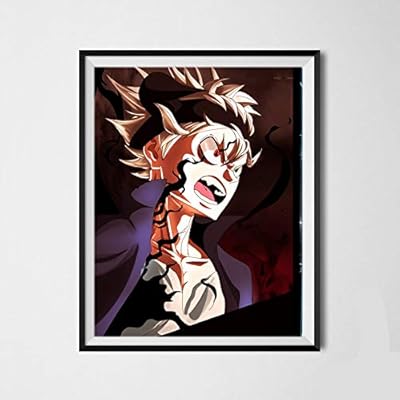 Fun darkness of demon lord asta anime fan impression sur toile