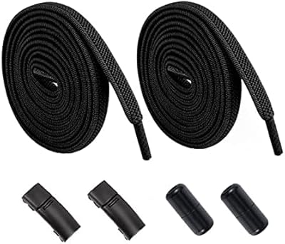 Lacets élastiques sans nœud avec fermeture magnétique et vis capsule taille unique