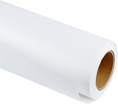 Rouleau de papier d'emballage kraft blanc red dot gift®