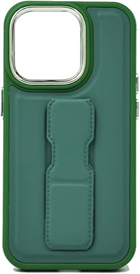 Housse de protection en cuir joy pour iphone 14 pro vert
