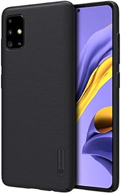 Coque nillkin super frosted shield matte pour samsung galaxy a51 - noir
