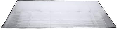 Tapis de camping isolant thermique en feuille d'aluminium, tapis de tente, pour le camping,