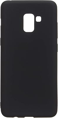 Coque arrière pour samsung galaxy a8 plus 2018, noire