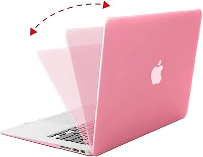 Iwinner coque rigide en caoutchouc mat compatible avec apple macbook air