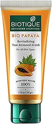 Gommage revitalisant à la papaye bio, 50 g, multicolore