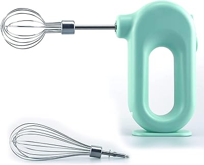 Mélangeur électrique, mini batteur à œufs électrique sans fil rechargeable par usb