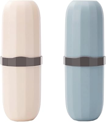 Tasse à brosse dents castowave porte-brosse pour voyage camping voyages d'affaires école ensemble