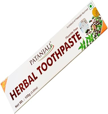 Dentifrice kanti naturel patanjali dante, 100 g (paquet de 3)