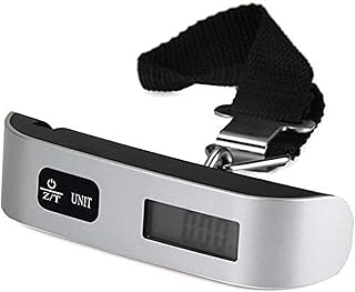 Pèse-bagage numérique lcd portable 50kg 10g poids électronique de voyage suspendu