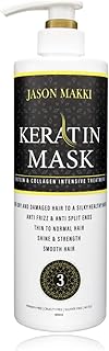 Masque capillaire à la kératine premium 800 ml, protéine de blé, kératine, huile