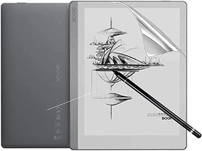 7" énorme protecteur d'écran en plastique souple au toucher papier compatible avec box