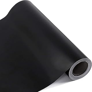 Rouleau de vinyle noir mat de 12" x 20' de vinyle adhésif permanent pour bannières, scrapbooking et découpes artisanales. Diaytar Sénégal : La marketplace qui pense à votre porte-monnaie