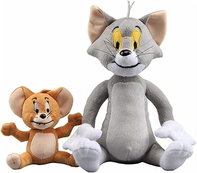 2 pièces tom cat et jerry mouse jouet chat et souris, jouet