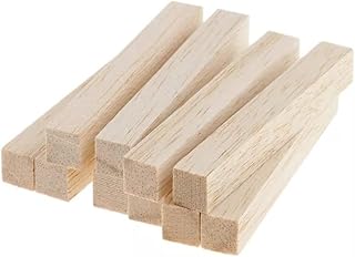 Bâton en bois polyvalent bellatm pour projets d'artisanat, clôtures en bois, jardinage