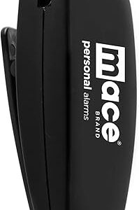 CLIP D'ALARME PERSONNELLE DE MARQUE MACE, PORTE-CLÉS, BRACELET, ALARME PORTABLE 130 DB, NOIR
