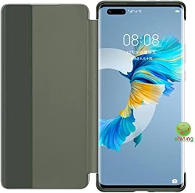 Étui à rabat pour huawei smart view mate 40 pro - vert