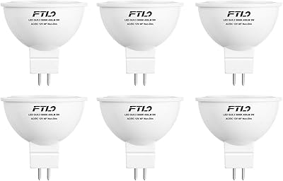 Ampoules led ftl mr16 gu5.3 12v blanc chaud 3000k 5w 450
