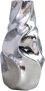 Zeinas vase à fleurs décoration de la maison placage doré argent abstrait vase en céramique artisanat salon bureau maison vase à fleurs géométrique doux (taille : café) – Photo produit Dakar Sénégal – Livraison rapide Zeinas vase à fleurs décoration de la maison placage doré argent abstrait vase en céramique artisanat salon bureau maison vase à fleurs géométrique doux (taille : café). Diaytar : Vivez l'expérience du shopping malin