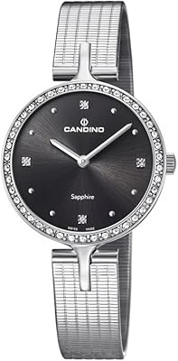 Montre analogique classique candino pour femme avec mouvement à quartz et bracelet