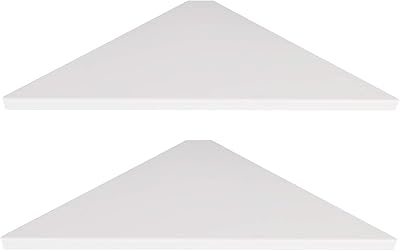 Étagère de montage d'angle evron, étagère d'angle à montage mural facile, lot de 2 (bois blanc rayé avec motif de trous) – Photo produit Dakar Sénégal – Livraison rapide Étagère de montage d'angle evron, étagère d'angle à montage mural facile, lot de 2 (bois blanc rayé avec motif de trous). Optimisez votre budget avec Diaytar Sénégal