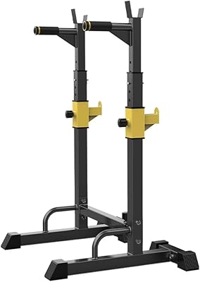 Barres parallèles et banc de fitness équipement d'exercice multifonctionnel pour squats en salle