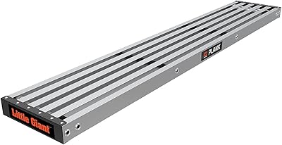 Planche en bois de 6 pieds little giant ladder systems 15036, gris