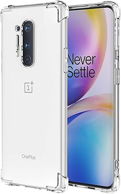 Zobitek clear mobile oneplus 8 pro cover coque arrière en silicone souple