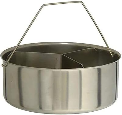 Ensemble triple séparateurs en acier inoxydable duromatic de con ricon pour autocuiseurs, 18