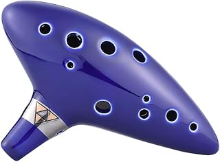 Instrument de musique folk 12 trous ocarina alto c, flûte à main
