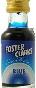 Bouteille alimentaire de couleur bleue foster clarks, 28 ml. Vos marques préférées à prix réduits sur Diaytar