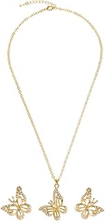 Ensemble de colliers en alliage plaqué or, 4 pièces, de venus accessories