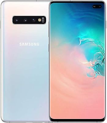Samsung galaxy s10 plus, smartphone sans sim - prism white (version uk)
