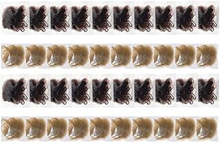 Filets à cheveux 40 pièces porte-chignon filets cheveux pour chignon bord