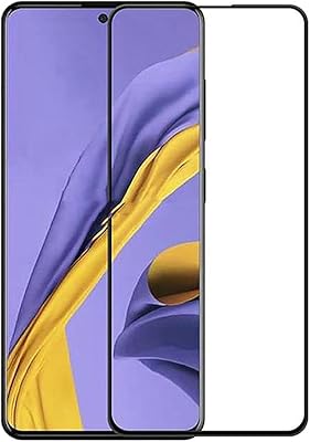 Protecteur d'écran en verre trempé pour samsung galaxy a72 - noir