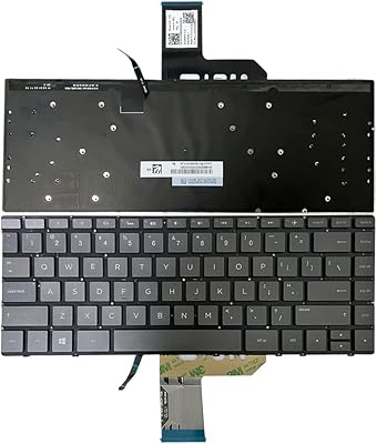 Clavier d'ordinateur portable américain rétroéclairé gente pour hp spectre 5-bl152n bl15r