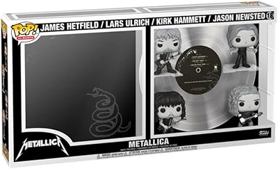 Album funko pop deluxe 60990 : metallica - metallica the black album