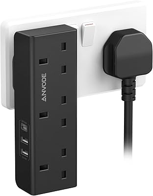 Adaptateur de prise 3 voies avec usb adaptateur multiprise ports usb