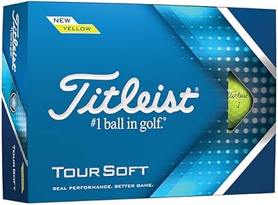 Balles de golf souples titleist tour (paquet de 1)