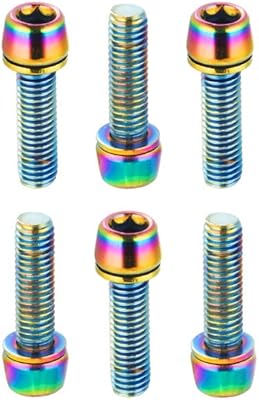 The white shop boulon à vis de vélo avec entretoise m5 x 18