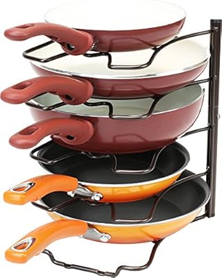 Deco brothers rk-038-1 support de rangement pour casseroles de cuisine, taille unique, bronze